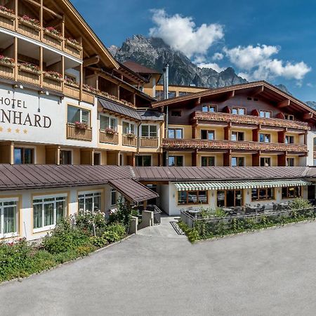 Hotel Leonhard Leogang Bagian luar foto