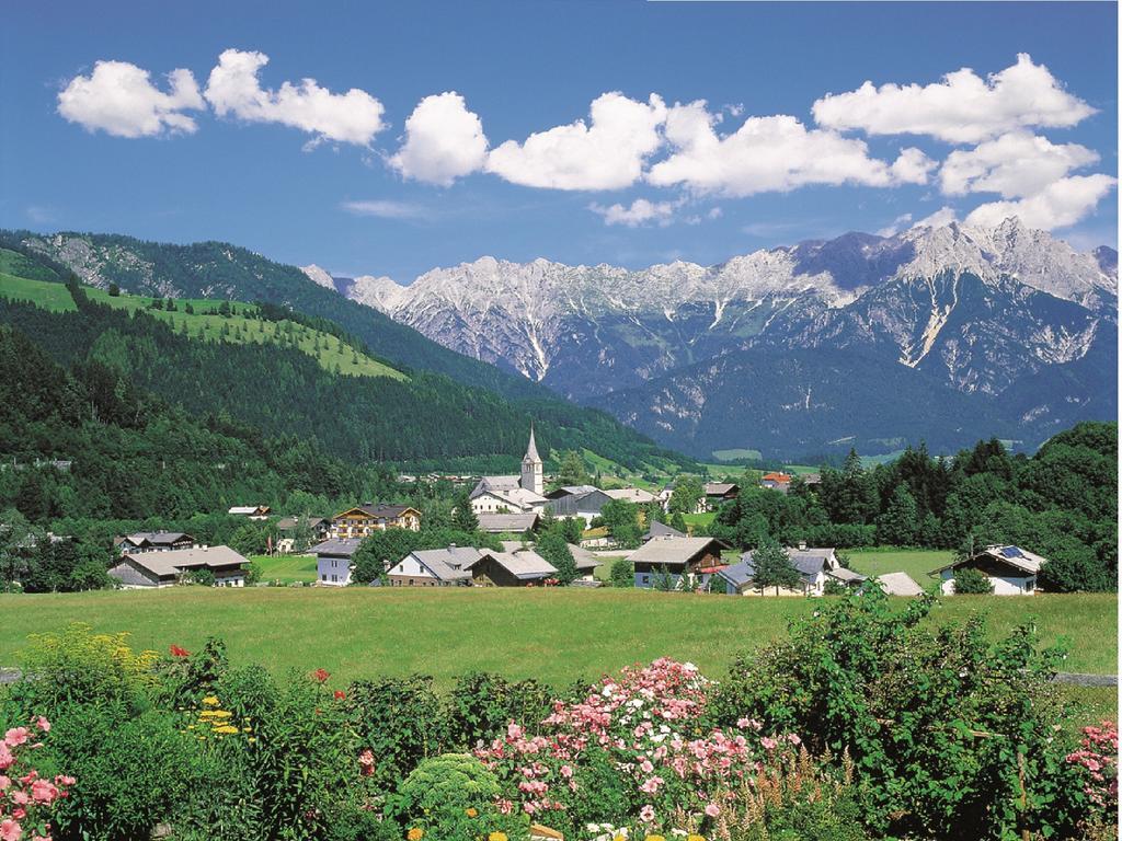 Hotel Leonhard Leogang Bagian luar foto