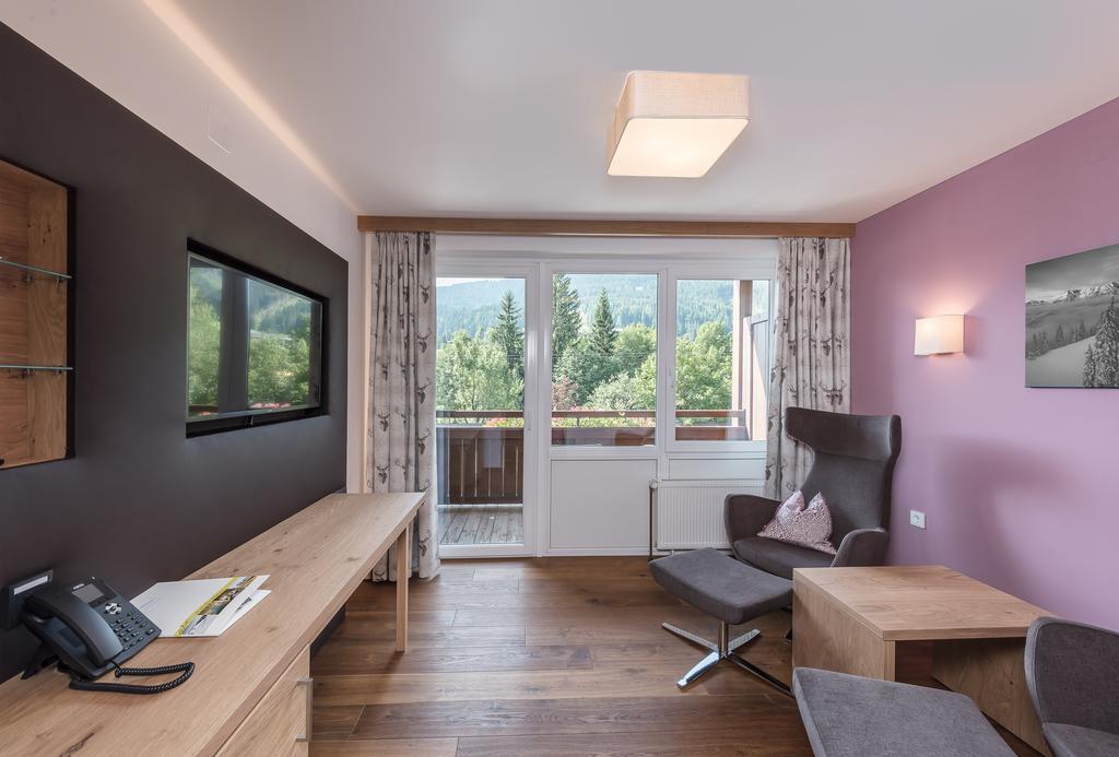 Hotel Leonhard Leogang Bagian luar foto