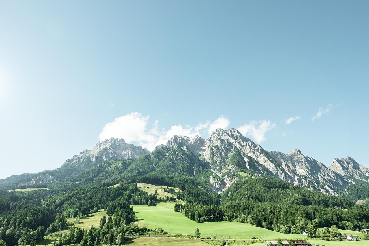 Hotel Leonhard Leogang Bagian luar foto